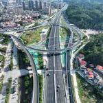 中鐵大橋局長深高速T2標段項目完成八車道通車