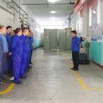 華柴公司黨委書記、董事長陳立欽參加總裝公司試驗組班前會