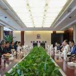 中國職工教育和職業(yè)培訓(xùn)協(xié)會客人到訪中國中鐵