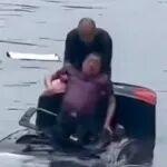 “救人要緊！” 跳河破窗挽救鮮活的生命