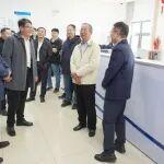 韋國到中鐵交運公司開展軌道交通運營專項調研