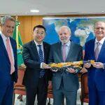 巴西总统卢拉会见徐工集团、徐工机械董事长杨东升