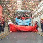 三一第10000台电动搅拌车正式下线