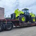 倒計(jì)時(shí)3天丨晉工新能源20噸電動(dòng)叉裝機(jī)邀您共赴石材盛宴！