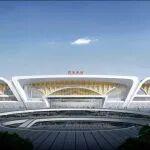 創(chuàng)下多項(xiàng)紀(jì)錄，西安東站主體結(jié)構(gòu)完工