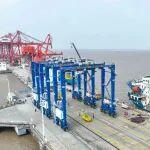 浙港北一集司再添8臺遠控自動化龍門吊