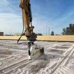 混凝土楼板切割怕伤底？RWE15 轮盘锯静态切割，效率拉满