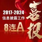 鼎力連續(xù)8年獲上交所最高信披評級A級！