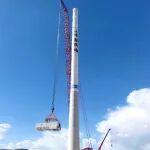 欧标机械XZQ5310THB42Z价格表相关精彩文章--200米级钢混塔筒全球首发,风机总高度或将突破310米 200米级钢混塔筒全球首发,风机总高度或将突破310米