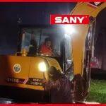 寒夜搶修暖人心，三一服務(wù)守護(hù)每一份托付！