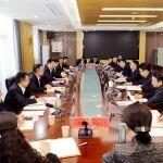 陈建光会见武汉市青山区委书记、化工区党工委书记余志成并到中国一冶调研指导工作