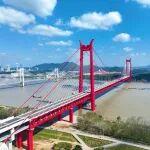 世界首座！中國中鐵設計承建的銅陵長江三橋正式通車