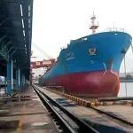 冷空气来袭，港口运煤忙