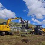 柳工820H移动载人平台：开创光伏安装新范式