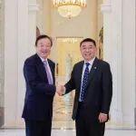 杨东升带队赴华为总部交流