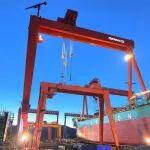 喜报 | GENMA成功中标一台造船门式起重机项目