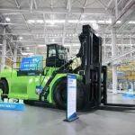 央廣網(wǎng)聚焦｜太重發(fā)布全球最大65噸級鋰電叉車