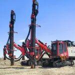 征战戈壁，实力鉴证！临工矿山SDC150H露天潜孔钻车新疆矿区实录