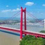 世界首座雙層斜拉—懸索協(xié)作體系大橋通車！銅陵長江三橋架起長三角跨江新動脈