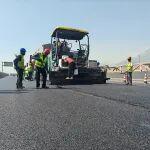 工地報(bào)告｜超級 1880 Li 攤鋪機(jī)首秀寧夏，福格勒超薄瀝青攤鋪技術(shù)亮風(fēng)采