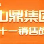 蓄力爆發(fā)，硬核霸榜！山鼎集團(tuán)雙十一戰(zhàn)報(bào)出爐！