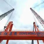 徐工挖掘机700吨多少钱一台相关精彩文章--东红船业新增一台700吨龙门吊 东红船业新增一台700吨龙门吊