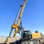 F系列发力！徐工XR138F攻克山地电塔桩难题