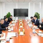 劉鍵與承德市委書記柴寶良座談交流