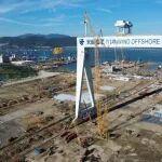 衛(wèi)華海洋2500t-120m門式起重機(jī)順利完成安裝