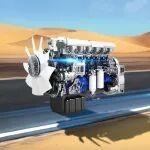 在沙特沙漠，见证潍柴发动机的运输力量