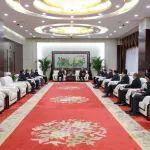 陳文健與中國志愿服務基金會理事長徐福順舉行會談