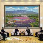 甘肅鐵投集團(tuán)黨委書記、董事長趙四輩檢查蘭張三四線武張段鐵路項目建設(shè)情況