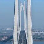 國(guó)內(nèi)第一、世界第三！南京新生圩長(zhǎng)江大橋通車(chē)