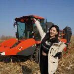 久保田玉米收割機×福康F4.5發(fā)動機，助力大國豐景！