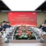 共謀合作、共贏發(fā)展！中國能建葛洲壩集團黨委書記、董事長譚華到訪山河智能