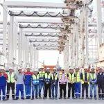 GENMA40臺輪胎吊項目全部交付