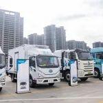 賦能城市綠色未來！一汽解放“亮劍”無錫新能源商用車盛會