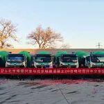 交付20台纯电动搅拌车！北京城建携手福田雷萨推动首都绿色低碳发展
