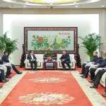 青海省挖机招活相关精彩文章--陈文健与青海省副省长程基伟举行会谈 陈文健与青海省副省长程基伟举行会谈