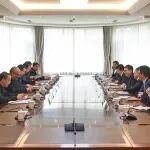 朱可炳與遼寧省副省長(zhǎng)吳春耕舉行工作會(huì)談
