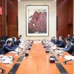 朱可炳会见上海市徐汇区区长王华