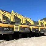 7台E6255H高原定制挖掘机交付，助力西藏交通建设迈入高效智能新阶段