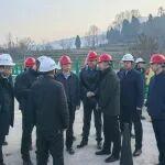 甘肅鐵投集團(tuán)黨委副書記、總經(jīng)理?xiàng)蠲於綄?dǎo)天隴鐵路項(xiàng)目建設(shè)工作