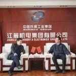 江麓机电CN230挖掘机按揭相关精彩文章--华柴公司党委书记、董事长陈立钦一行到江麓机电集团有限公司走访交流 华柴公司党委书记、董事长陈立钦一行到江麓机电集团有限公司走访交流