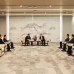 王志坚会见扬州市委书记王进健