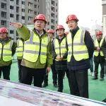 陳建光帶班檢查中冶建工雄安新區(qū)大學(xué)城配套一期項(xiàng)目并慰問(wèn)一線干部職工
