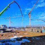 广州混凝土泵车出租相关精彩文章--国内首次实现将混凝土泵送340米高空 国内首次实现将混凝土泵送340米高空