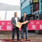 礦山運輸“電”力全開！ 6 臺GT105E純電礦卡桂中交付上崗