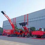 破界智援 應(yīng)急先鋒 | 山河智能發(fā)布國(guó)內(nèi)首創(chuàng)無(wú)人化應(yīng)急救援成套裝備