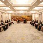 山東重工集團(tuán)領(lǐng)導(dǎo)拜訪東營市委書記滿慎剛